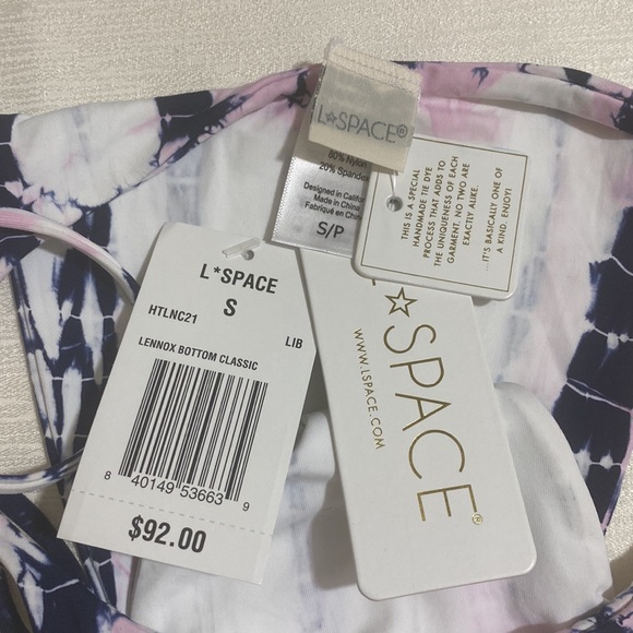 L*SPACE Women's WILDER TOP & LENNOX BOTTOM CLASSIC Bikini Set Size S - Picture 9 of 12